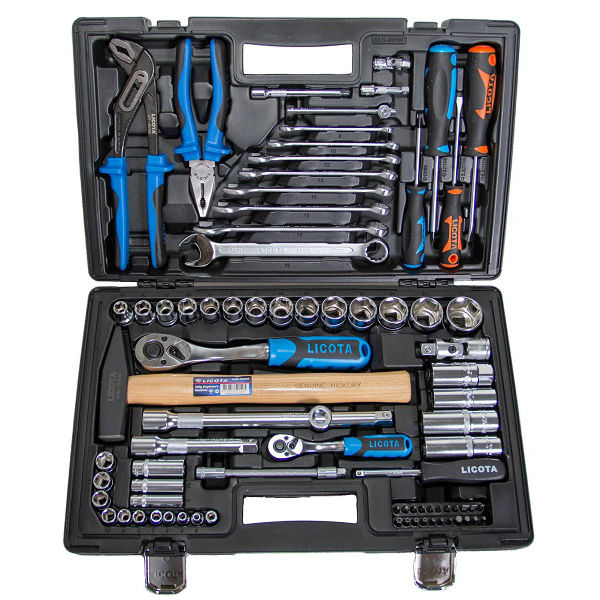 Licota ALK-8016F Набор инструмента 1/4 и 1/2 6гр. 81 предмет
